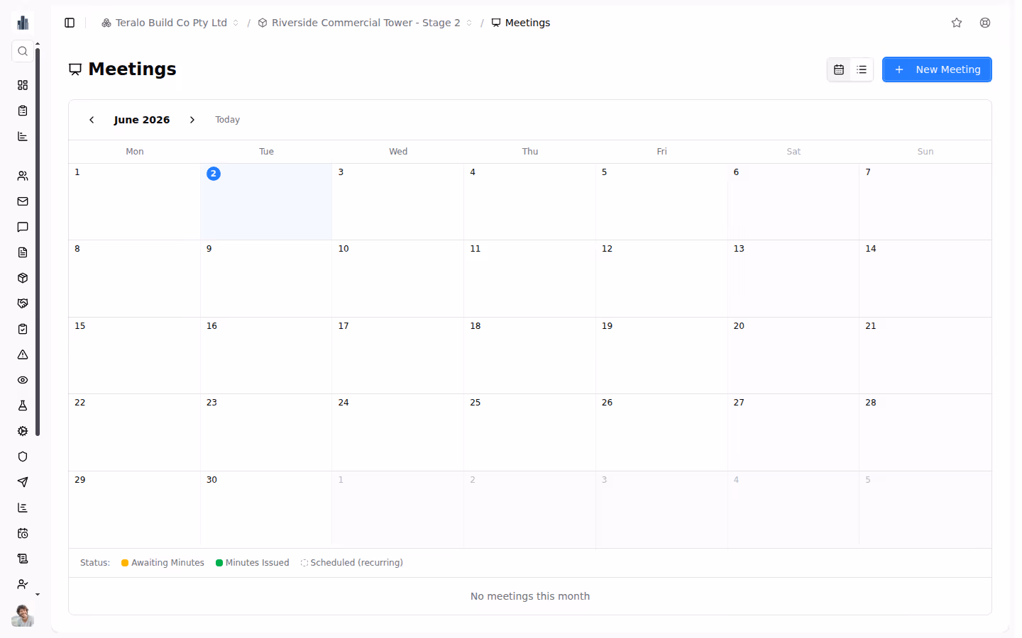 Running Effective Construction Meetings with Action Tracking